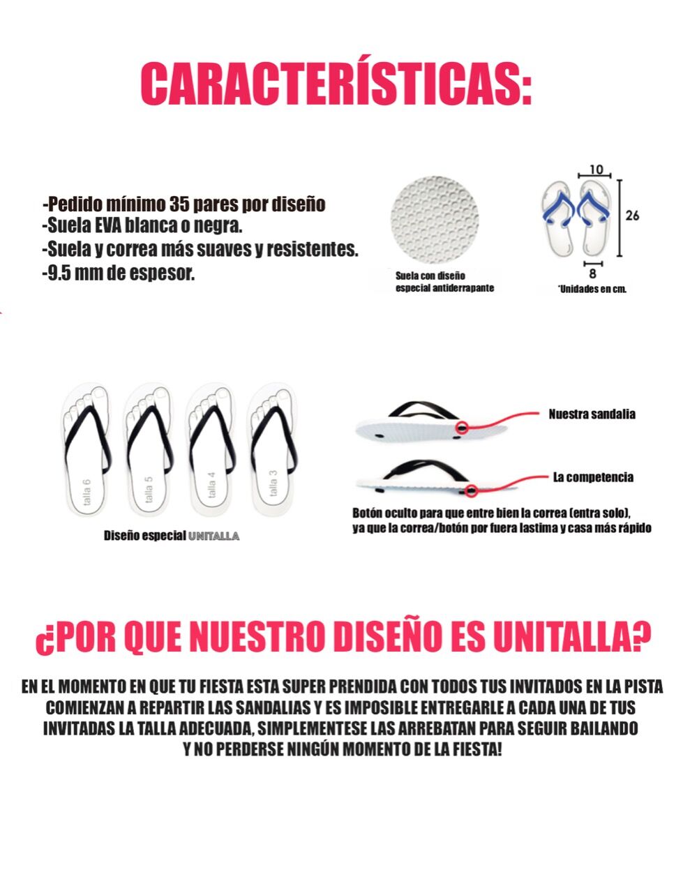 Sandalias para Eventos Totalmente Personalizadas