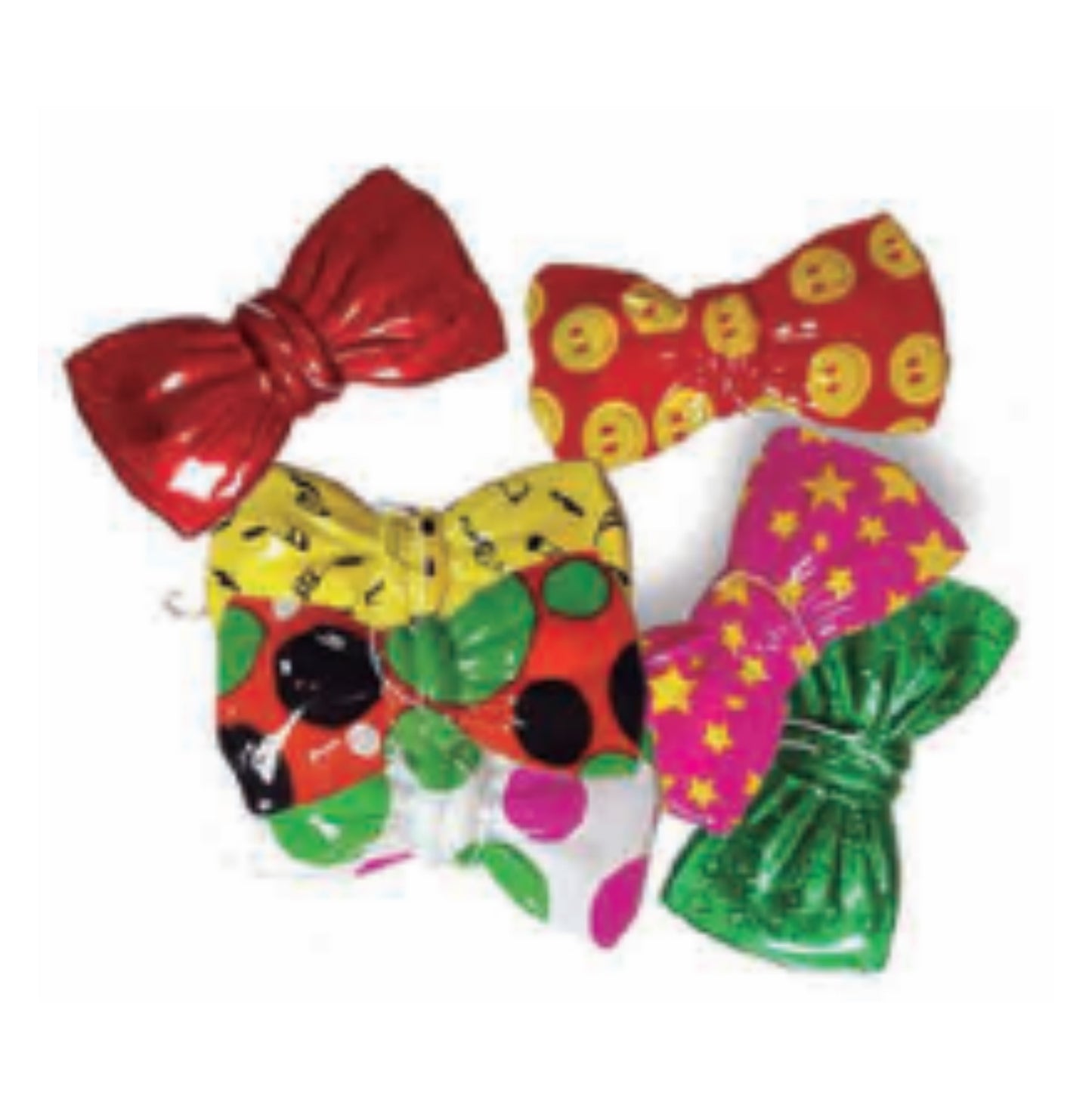 Moño de Plastico Grande Paquete 12 pzas | Festiboda