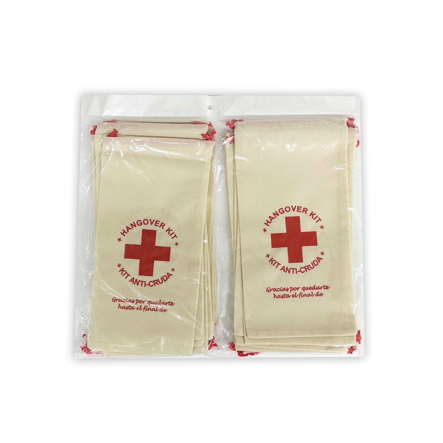 Kit Anticruda para Boda Clásico Beige Paquete 20 pzas –Empacado en Bolsa-