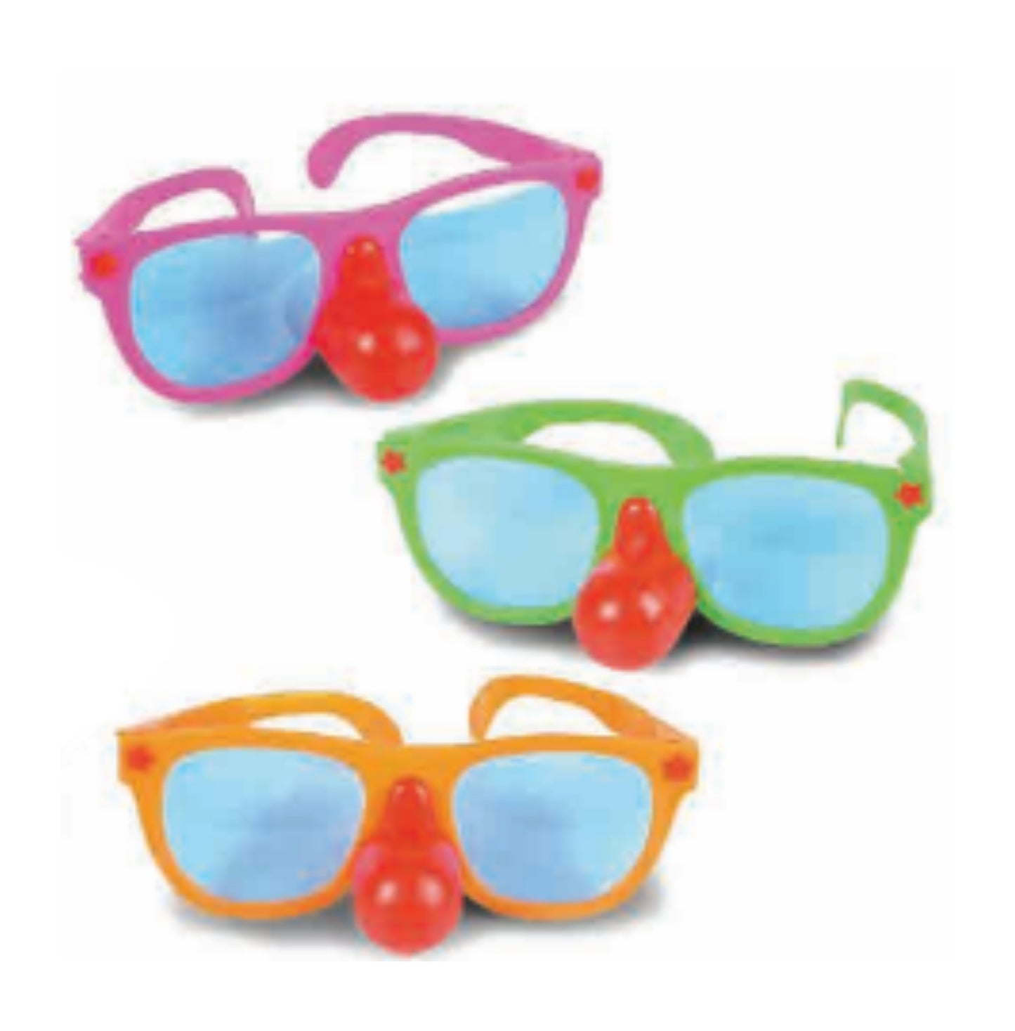 Lentes de Plástico Jumbo NARIZ PAYASO | Festiboda