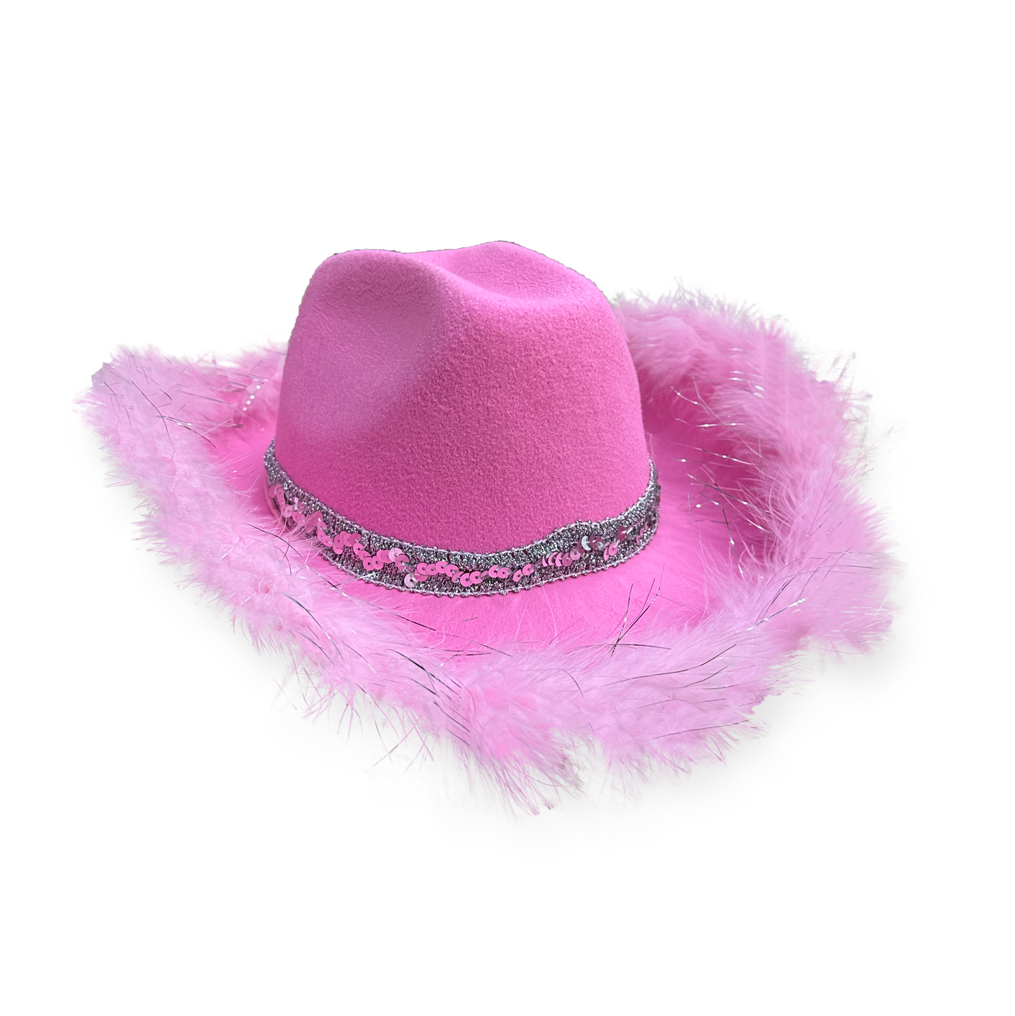 SOMBRERO TERCIOPELO ROSA | Festiboda