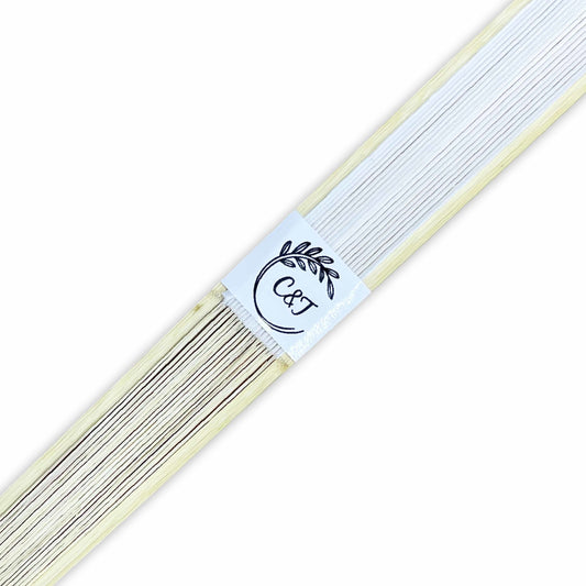 Abanico para Boda Personalizado -  Mod. 102 Media Luna 💍