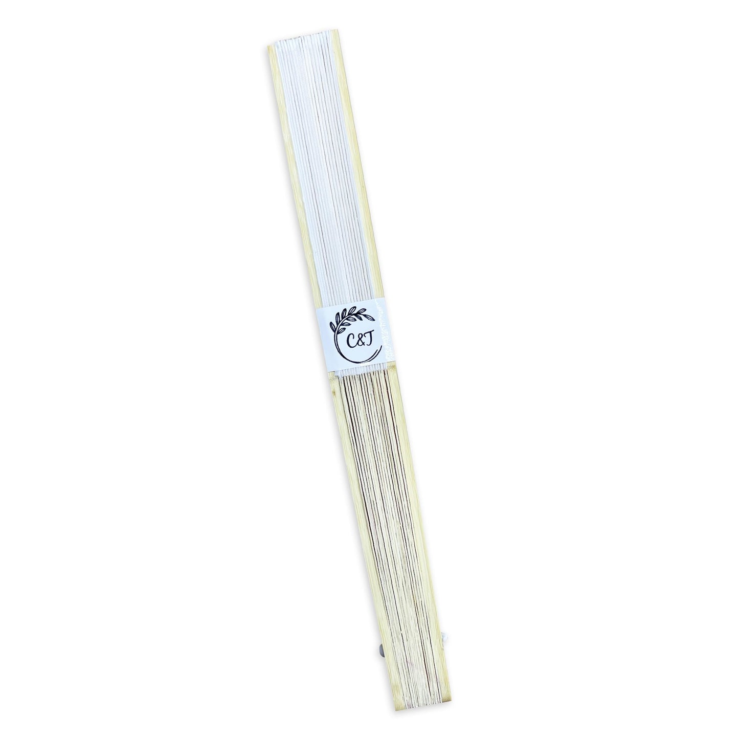 Abanico para Boda Personalizado -  Mod. 102 Media Luna 💍