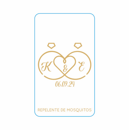 Repelente para Boda Personalizado – Mod. 104 fusiones 💍