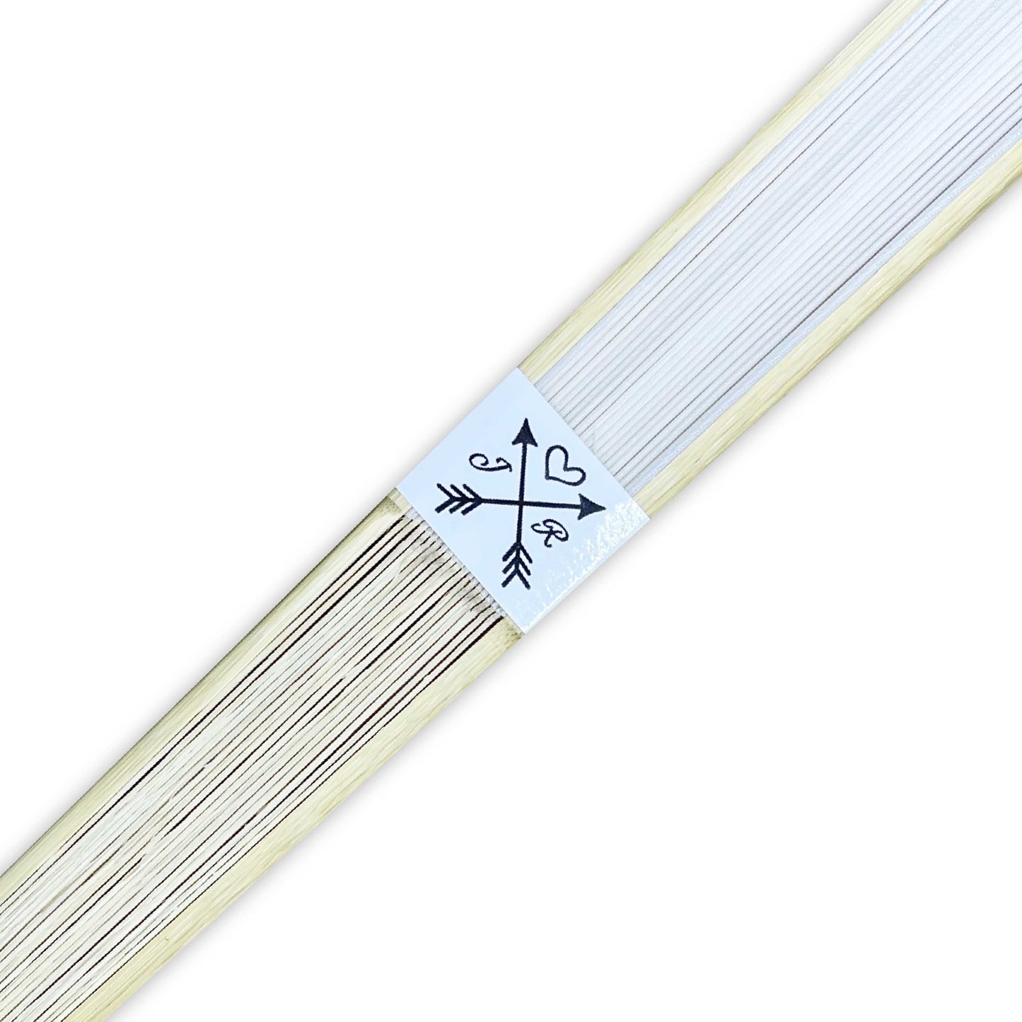 Abanico para Boda Personalizado -  Mod. 112 El Flechado 💍