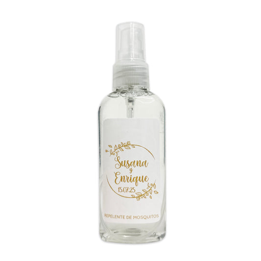 Repelente para Boda Personalizado – Mod. 114 Medio Oro 💍