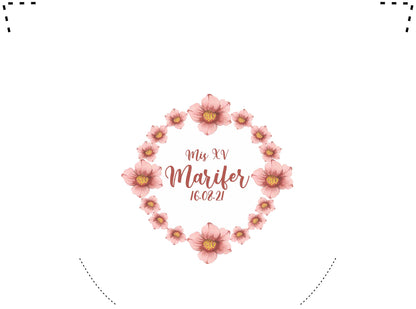 Pantufla Full Color Mod 194 4 Flores | Festiboda