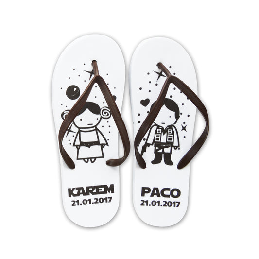 Sandalia Mod 125 Pareja Espacial 🩴 | Festiboda