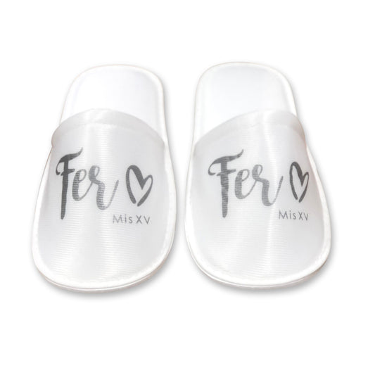 Pantufla Mod 142 Mi Nombre | Festiboda
