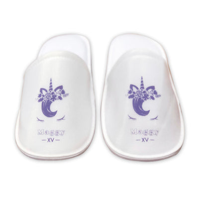 Pantufla Mod 143 Flores Unicornio | Festiboda