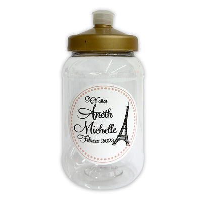 Cilindro para XV años -  Mod. 16 Paris 🧴 | Festiboda