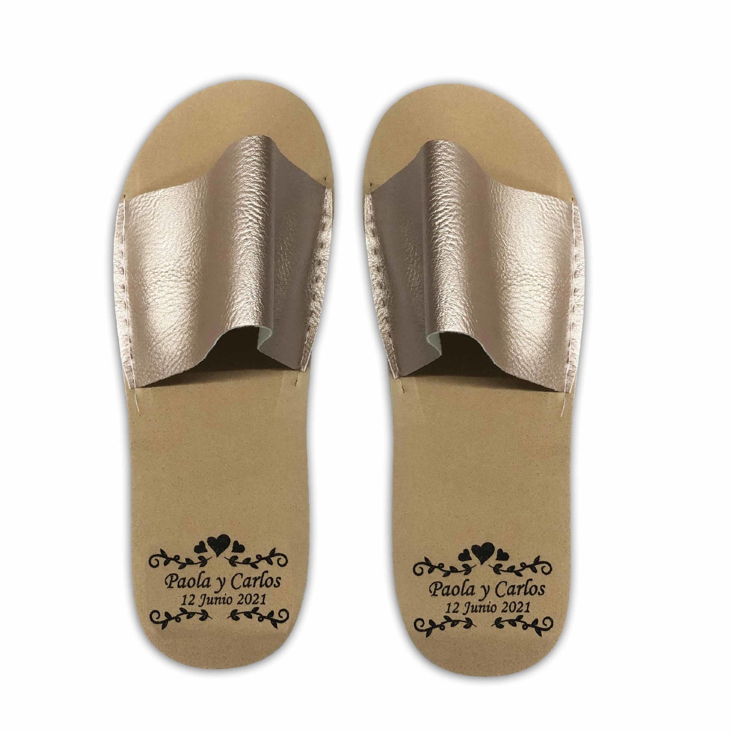 Chancleta para boda - Mod.16 Corazones 💍 | Festiboda