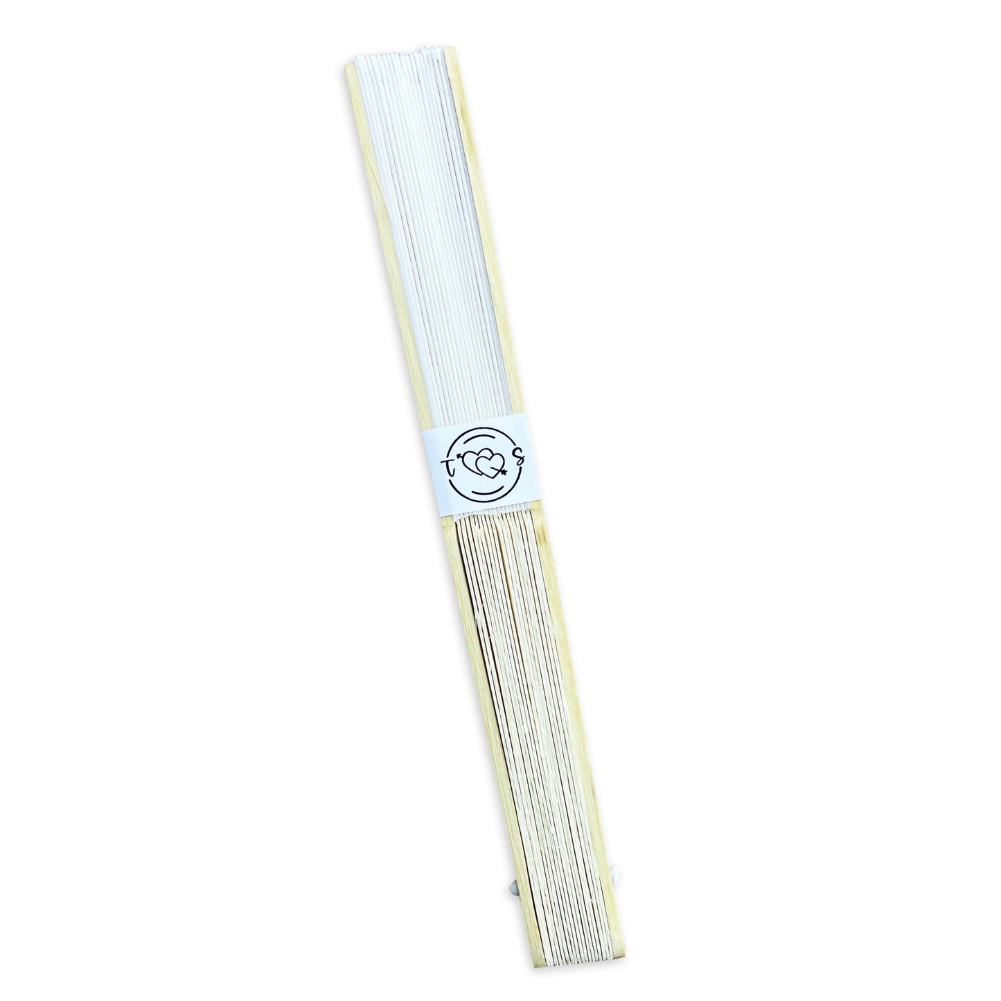 Abanico para Boda Personalizado -  Mod. 17 Corazón flechado 💍