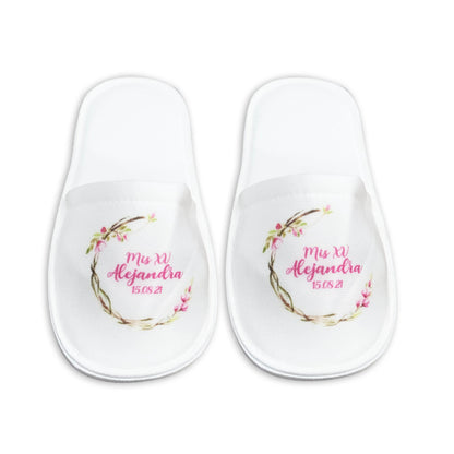 Pantufla Full Color Mod 173 media luna | Festiboda