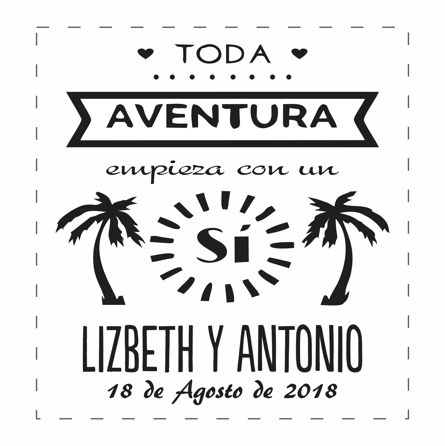 Cilindro para boda - Mod. 151 Aventura 💍 | Festiboda