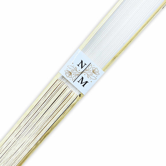 Abanico para Boda Personalizado -  Mod. 18 Media flor dorada 💍