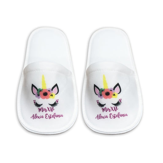 Pantufla Full Color Mod 182 Unicornio Soñador | Festiboda