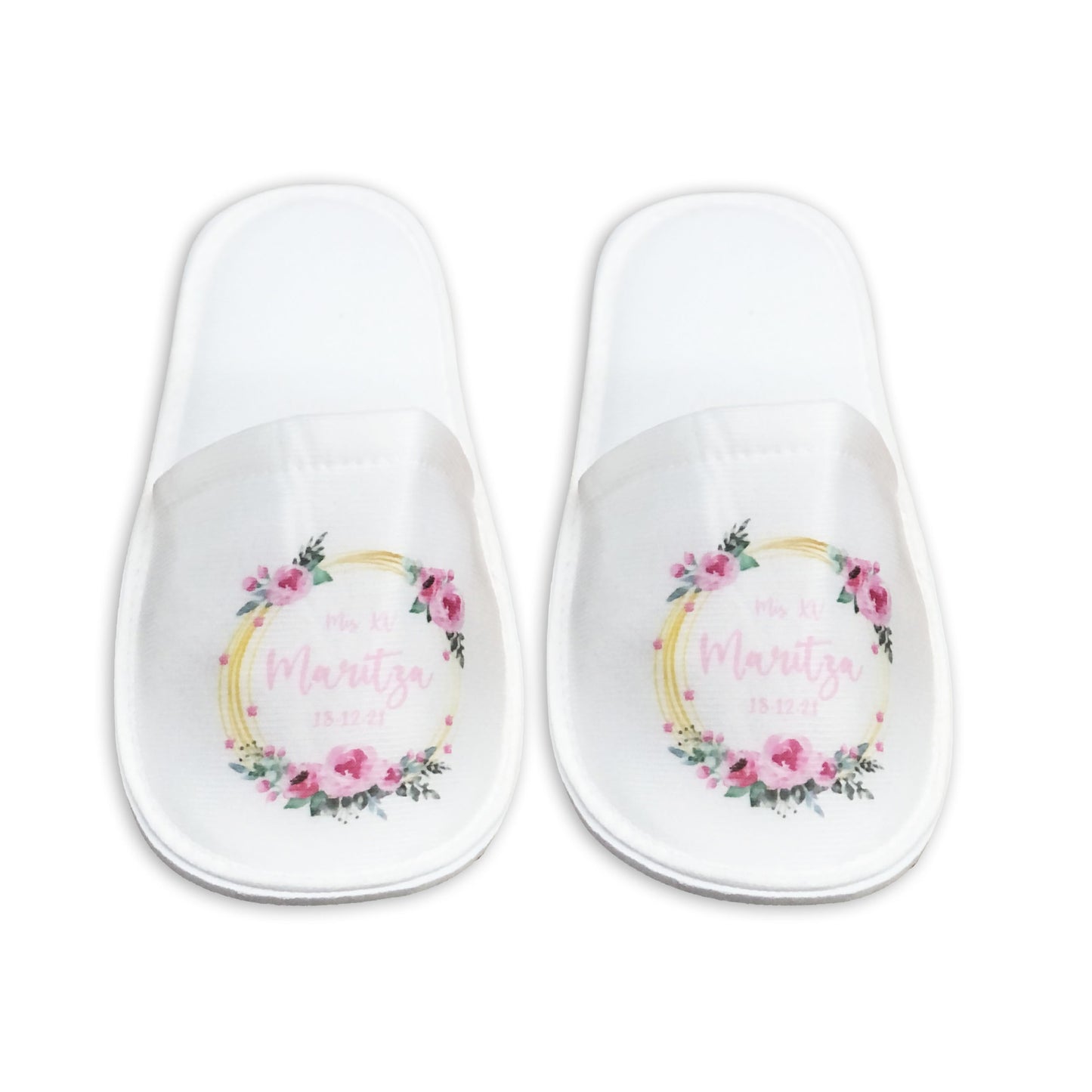 Pantufla Full Color Mod 185 Amarillos | Festiboda