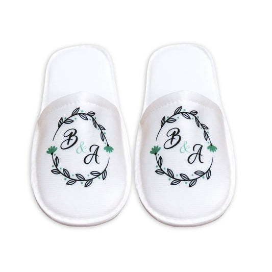 Pantufla Full Color Mod 188 Flor sencilla | Festiboda