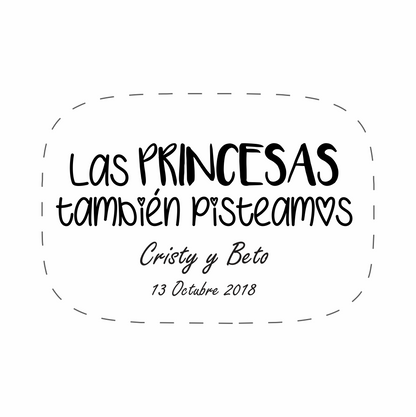Cilindro para boda - Mod. 97 Princesas 💍 | Festiboda