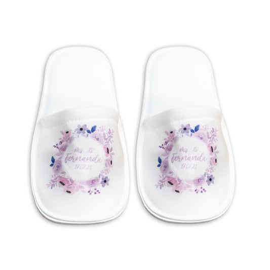 Pantufla Full Color Mod 198 Morados | Festiboda