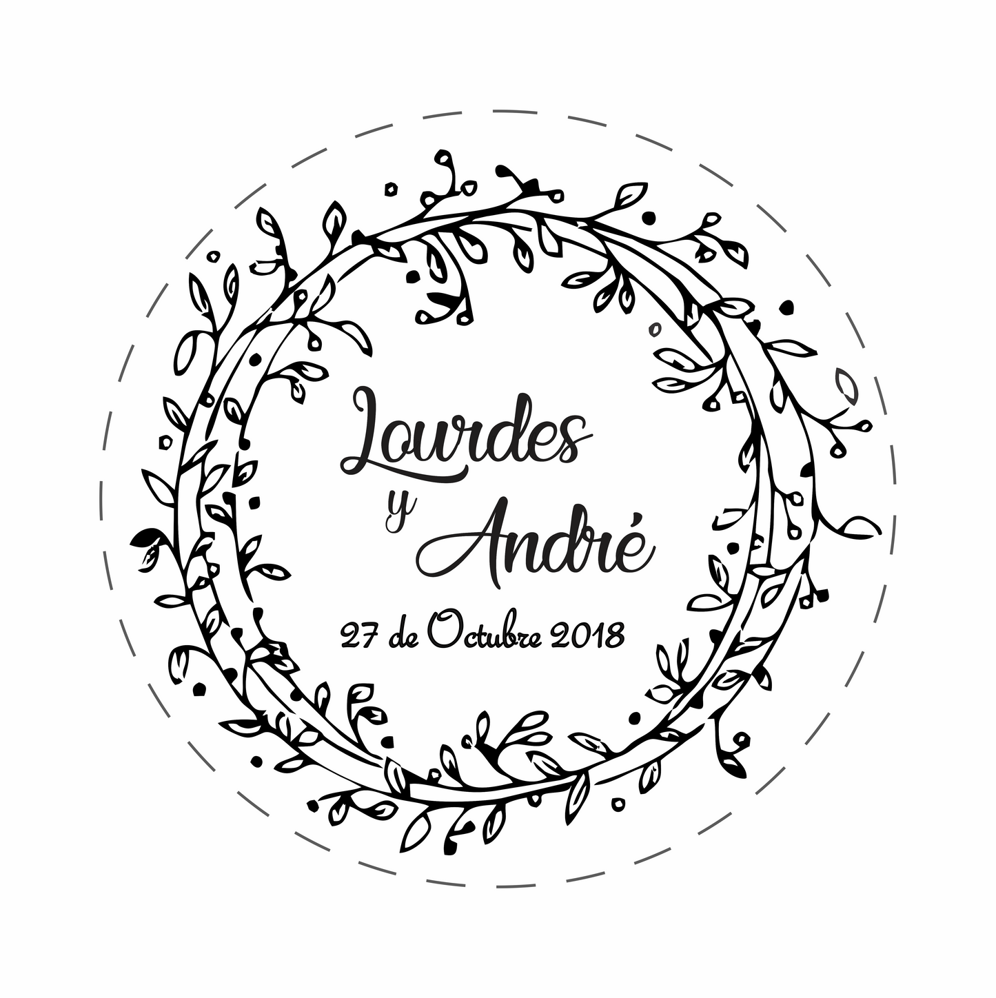 Cilindro para boda - Mod. 108 Greca Doble 💍 | Festiboda