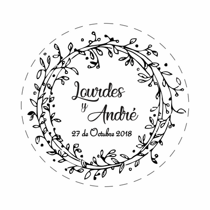 Cilindro para boda - Mod. 108 Greca Doble 💍 | Festiboda