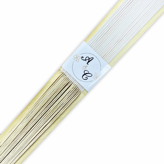 Abanico para Boda Personalizado -  Mod. 22 Circulitos dorado 💍