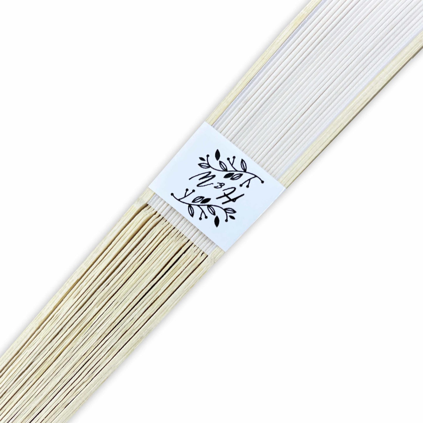 Abanico para Boda Personalizado -  Mod. 24 Entre Ramas 💍