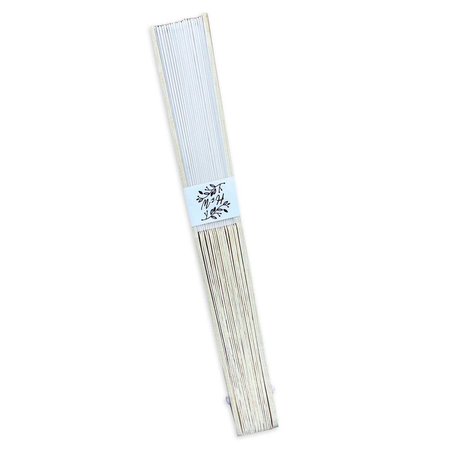 Abanico para Boda Personalizado -  Mod. 24 Entre Ramas 💍