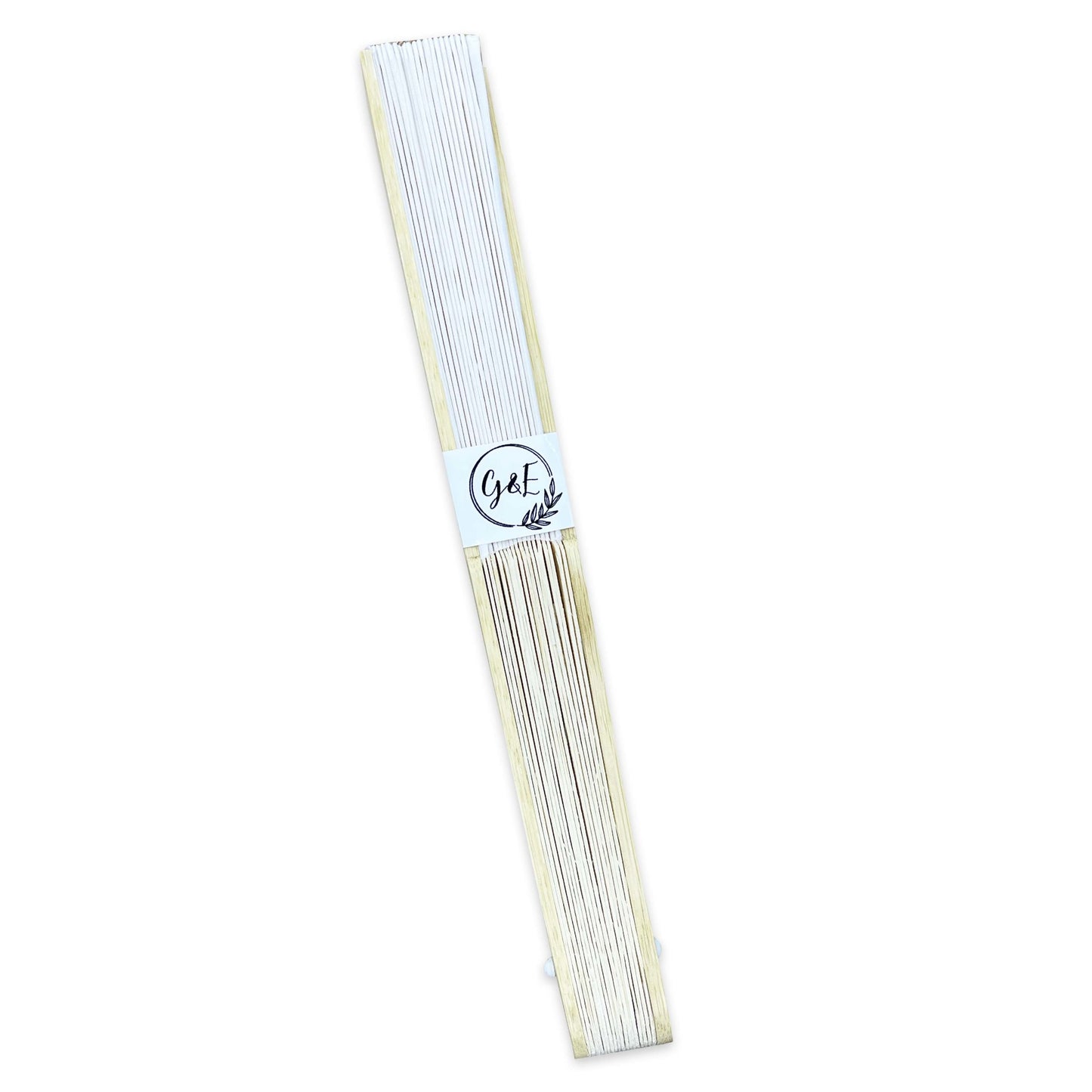 Abanico para Boda Personalizado -  Mod. 25 Cursiva Media 💍