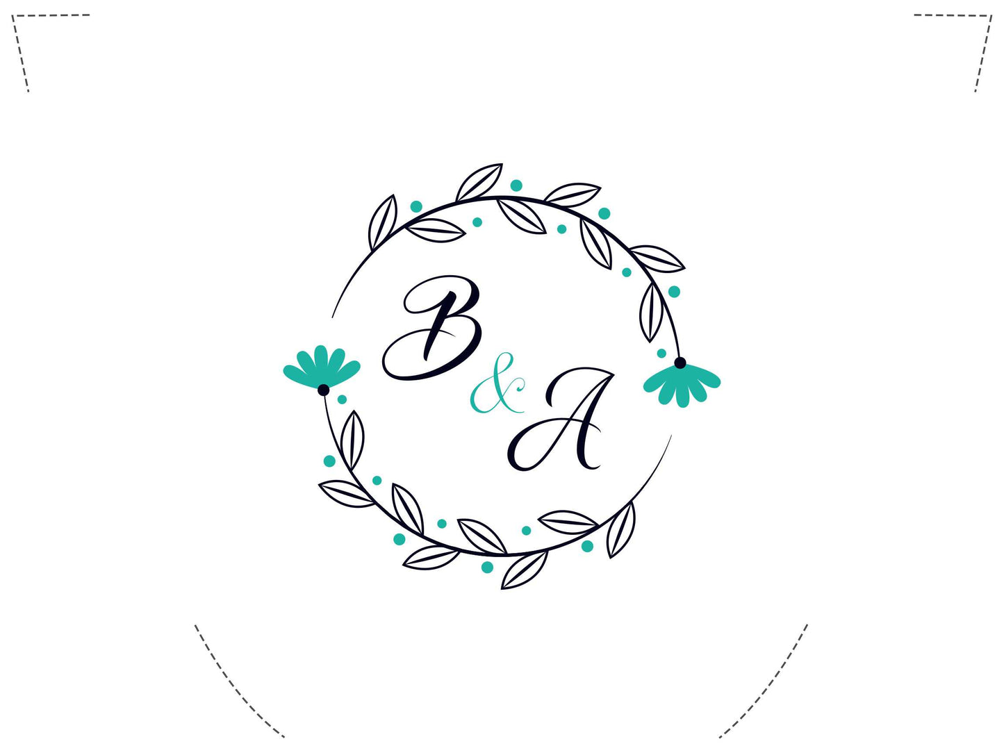 Pantufla Full Color Mod 188 Flor sencilla | Festiboda