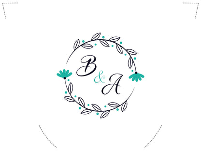 Pantufla Full Color Mod 188 Flor sencilla | Festiboda