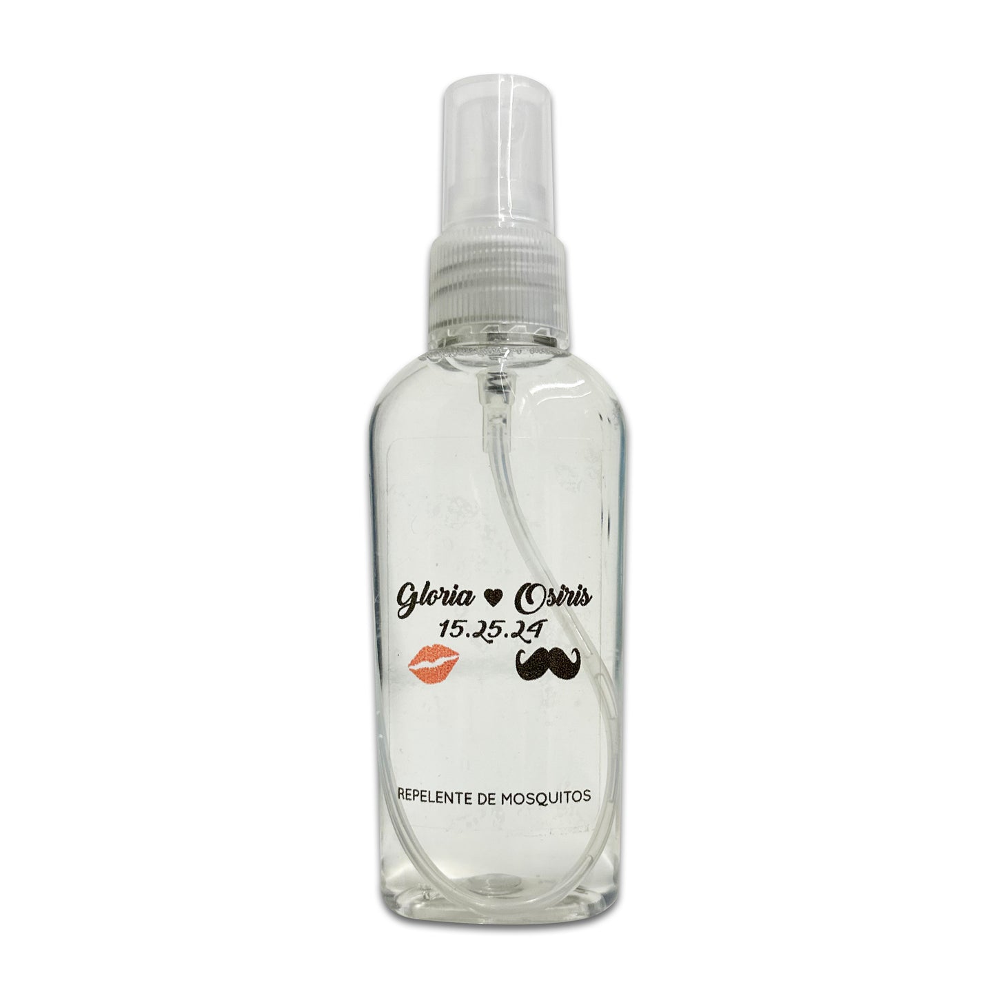 Repelente para Boda Personalizado – Mod. 27 Bigote y beso 💍