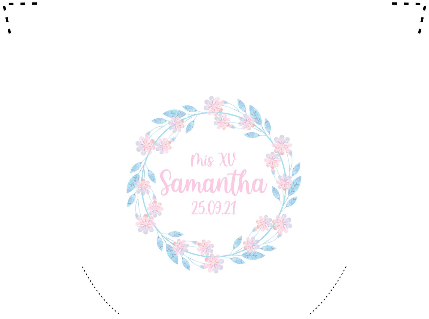 Pantufla Full Color Mod 181 Pasteles | Festiboda