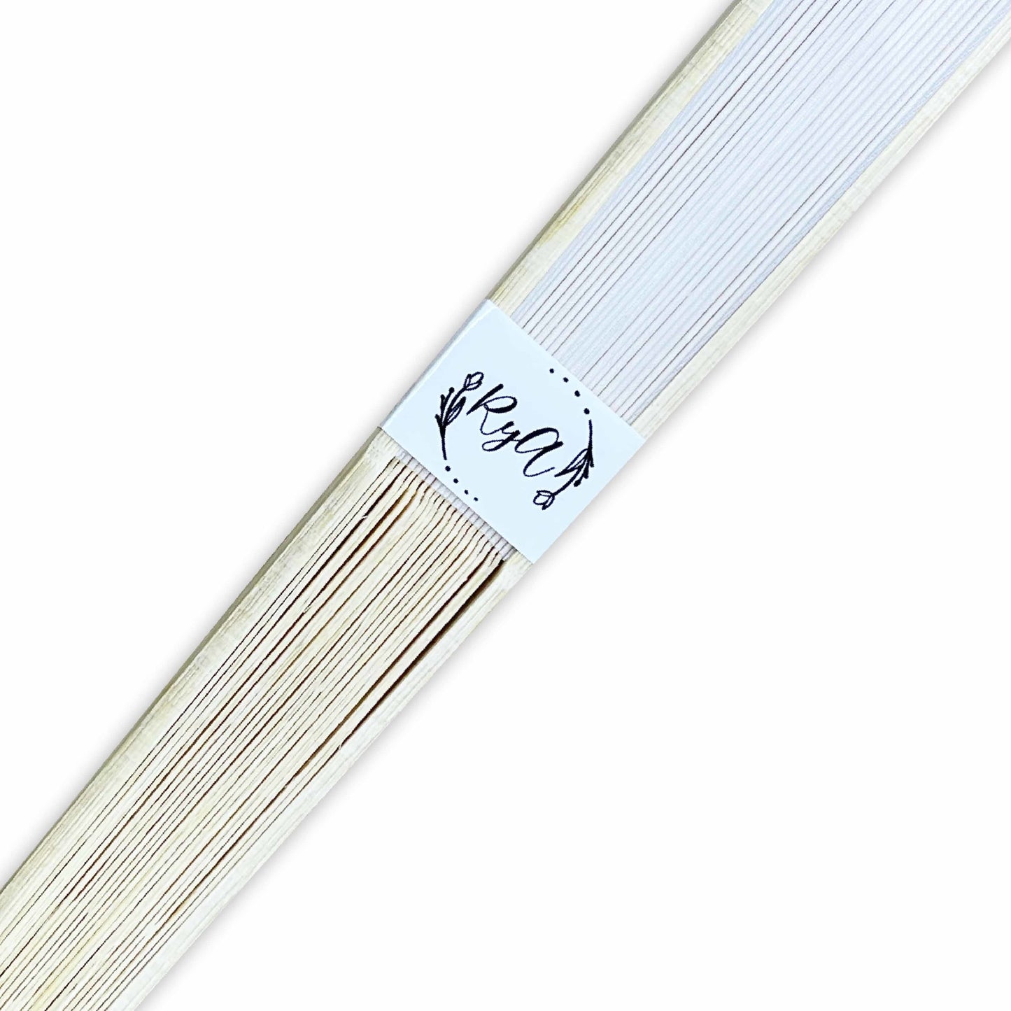 Abanico para Boda Personalizado -  Mod. 28 Medias Rosas 💍