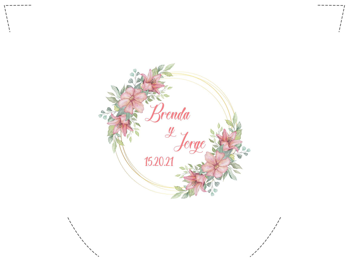 Pantufla Full Color Mod 183 Muchos circulos | Festiboda