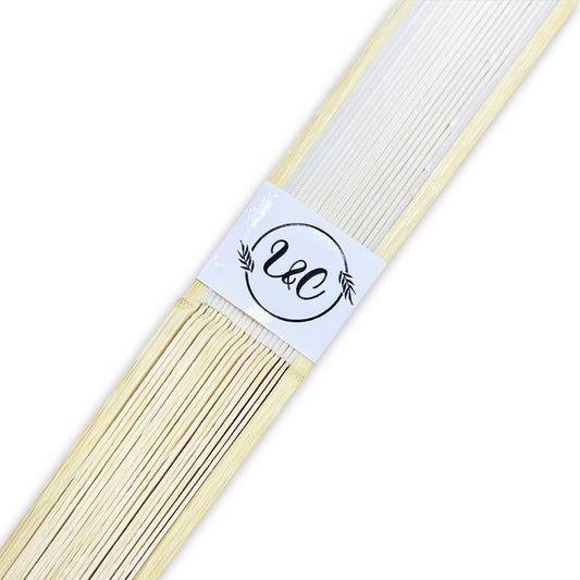 Abanico para Boda Personalizado -  Mod. 31 Circulo Espiga 💍