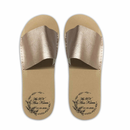 Chancleta para XV años - Mod.31 Media Flor 🩴 | Festiboda