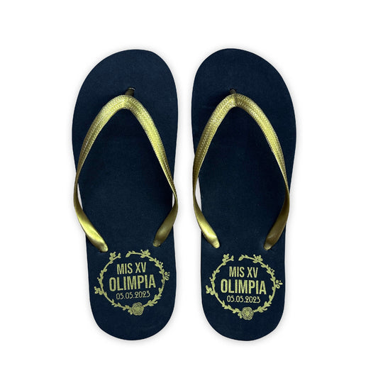 Sandalia Mod 33 - XV Greca Flor 🩴 | Festiboda