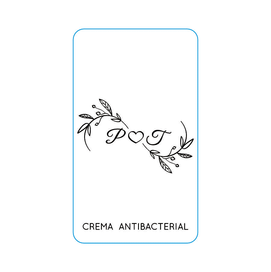 Gel Antibacterial ó Crema para Boda Personalizado Mod. 36 Rama y