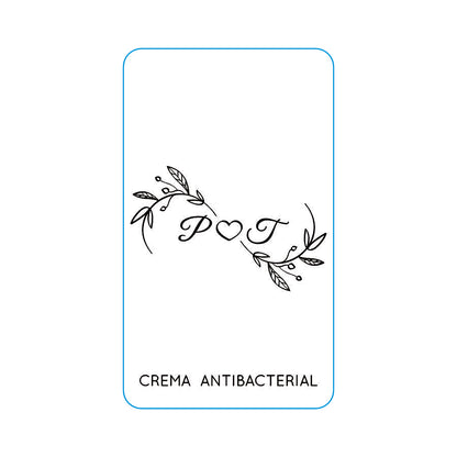 Gel Antibacterial ó Crema para Boda Personalizado Mod. 36 Rama y