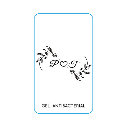 Gel Antibacterial ó Crema para Boda Personalizado Mod. 36 Rama y