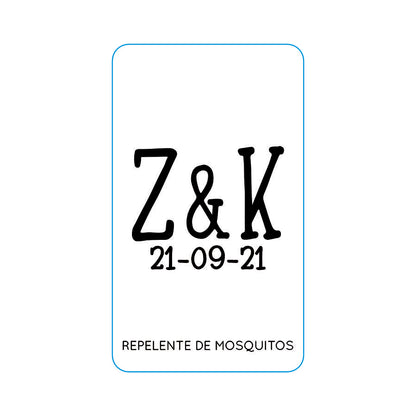 Repelente para Boda Personalizado – Mod. 14 Clásico 💍 | Festiboda