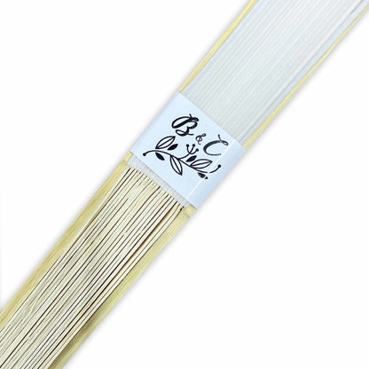 Abanico para Boda Personalizado -  Mod. 38 Rama Curva 💍