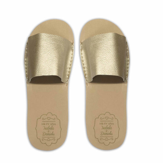 Chancleta para XV años - Mod.39 Mi Fiesta XV 🎉 | Festiboda