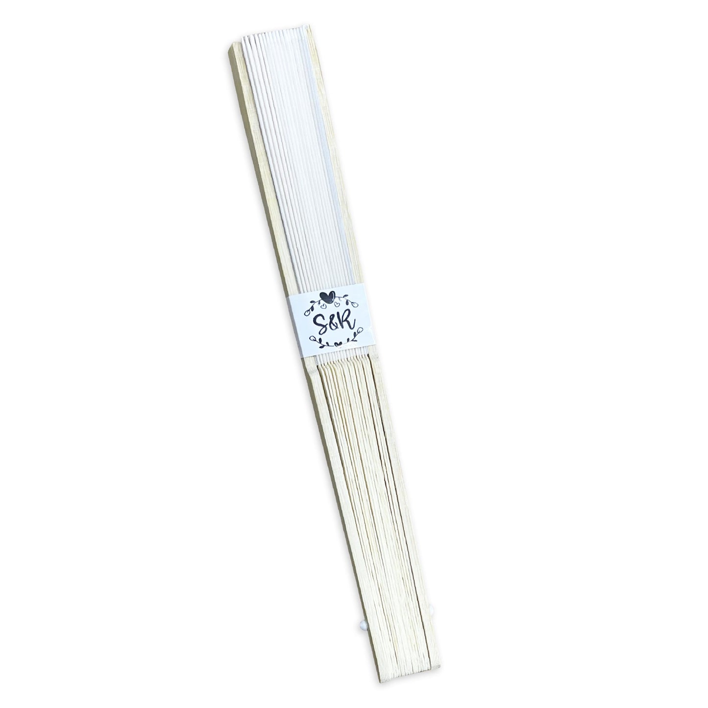 Abanico para Boda Personalizado -  Mod. 43 Corazones 💍 | Festibod