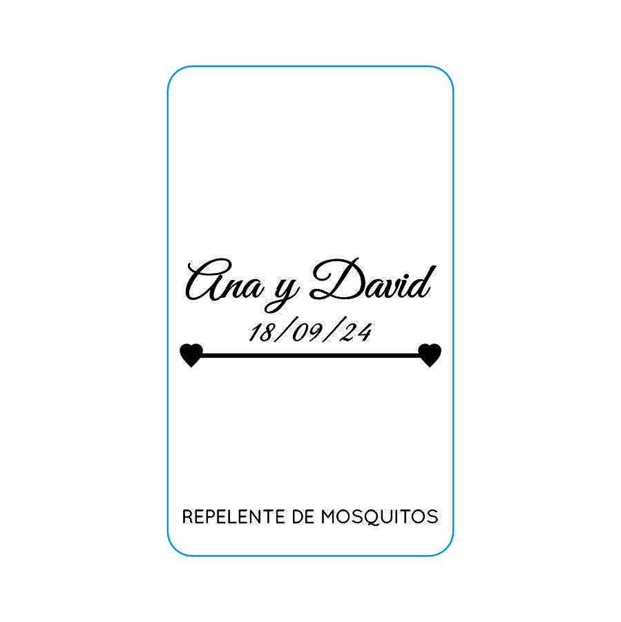 Repelente para Boda Personalizado – Mod. 26 Flecha 💍 | Festiboda