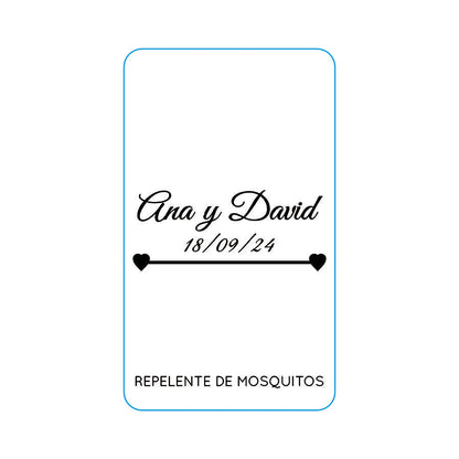 Repelente para Boda Personalizado – Mod. 26 Flecha 💍 | Festiboda