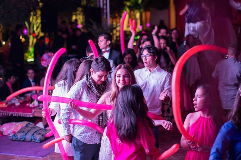 Globo Zepellin N°270 Salchicha Neón Bolsa 50 pzas | Festiboda